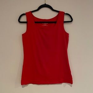Talbots Womens Small Cotton w/ stretch tank top